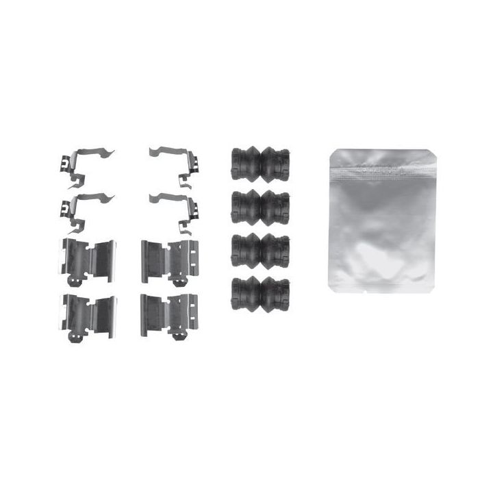 Priedų komplektas, diskinių stabdžių trinkelės BOSCH 1 987 474 751