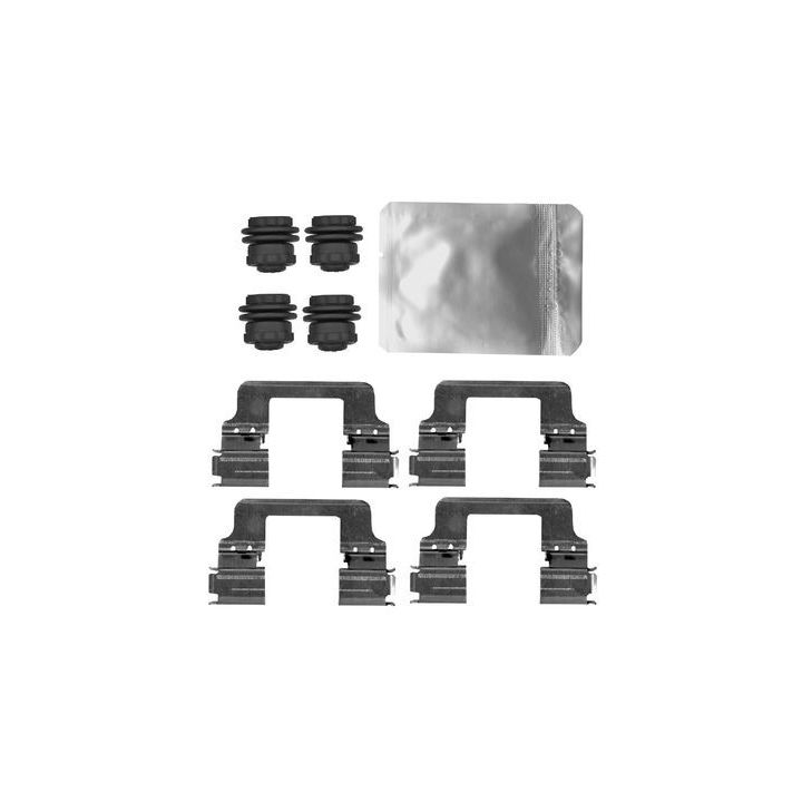 Priedų komplektas, diskinių stabdžių trinkelės BOSCH 1 987 474 767