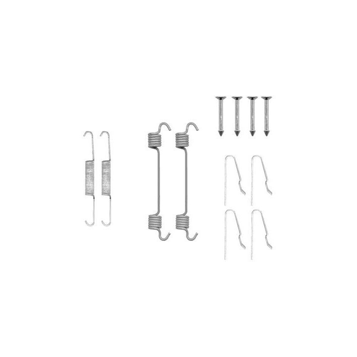 Priedų komplektas, stovėjimo stabdžių trinkelės BOSCH 1 987 475 285