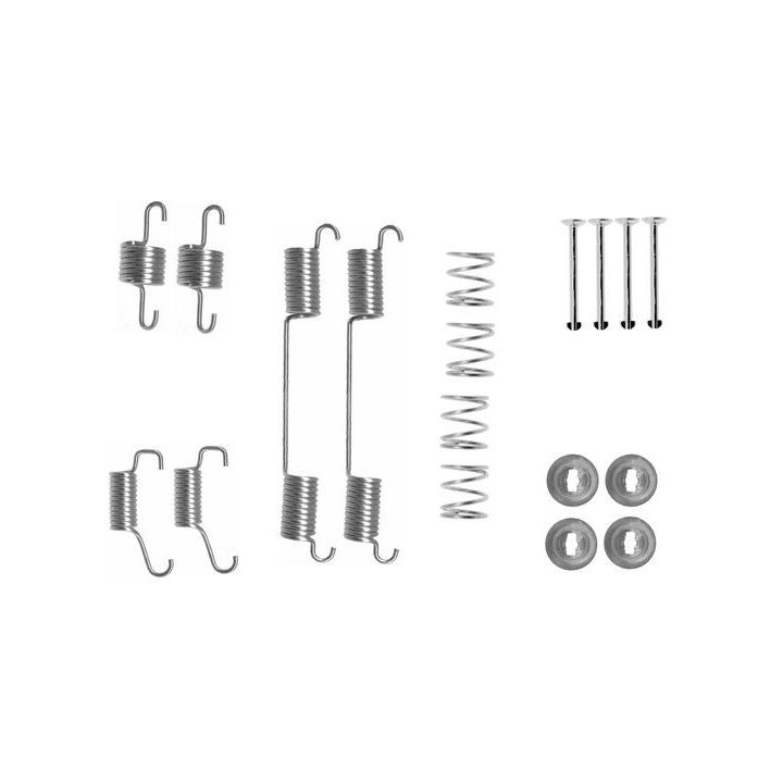 Priedų komplektas, stovėjimo stabdžių trinkelės BOSCH 1 987 475 301