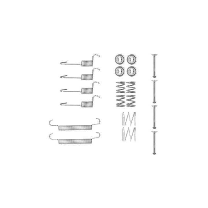 Priedų komplektas, stovėjimo stabdžių trinkelės BOSCH 1 987 475 324