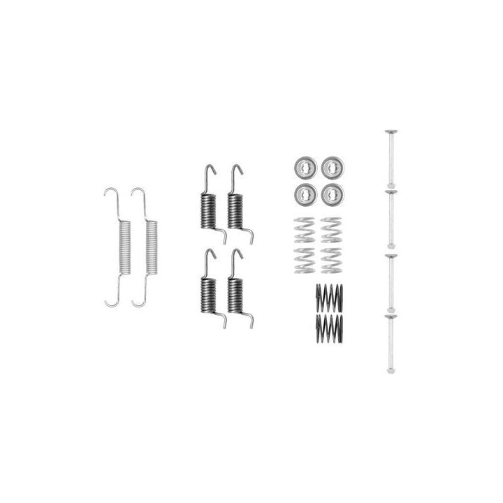 Priedų komplektas, stovėjimo stabdžių trinkelės BOSCH 1 987 475 326