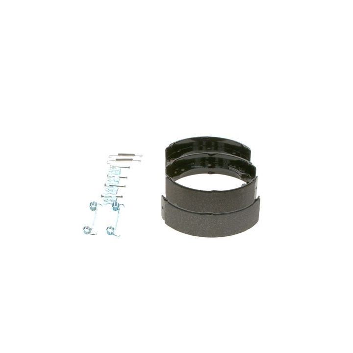 Stabdžių trinkelių komplektas, stovėjimo stabdis BOSCH 0 986 487 712