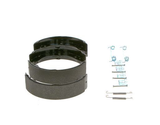 Stabdžių trinkelių komplektas, stovėjimo stabdis BOSCH 0 986 487 712