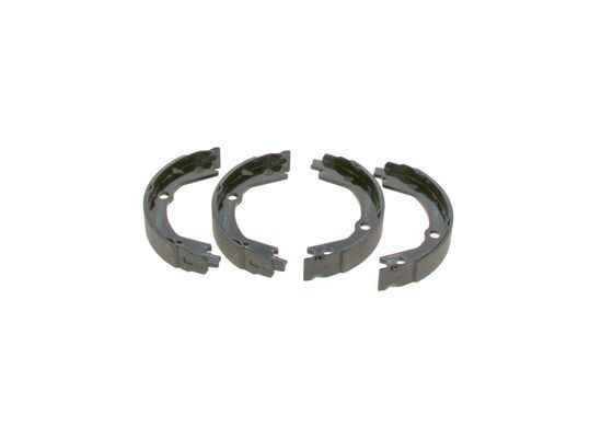 Stabdžių trinkelių komplektas, stovėjimo stabdis BOSCH 0 986 487 738