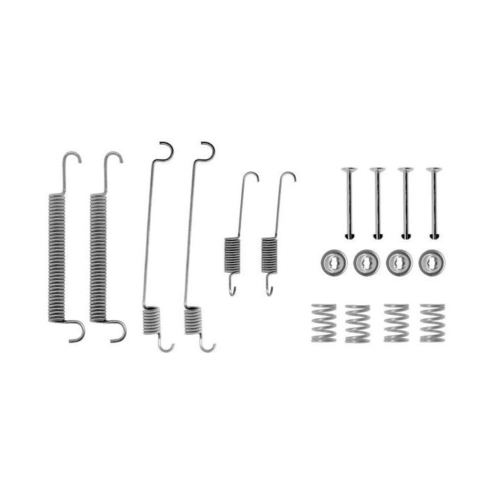 Priedų komplektas, stabdžių trinkelės BOSCH 1 987 475 051