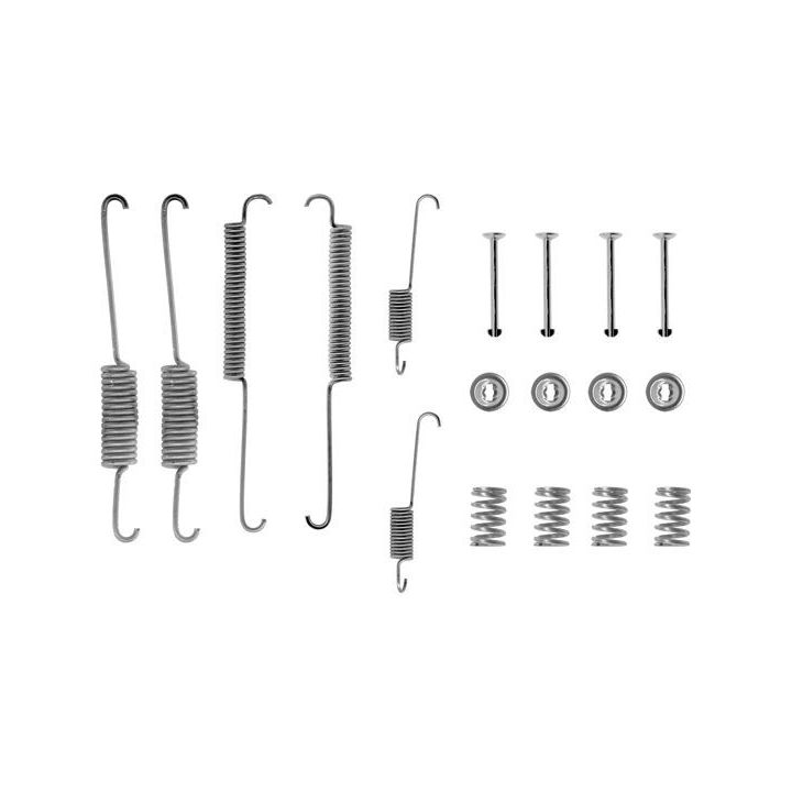 Priedų komplektas, stabdžių trinkelės BOSCH 1 987 475 092