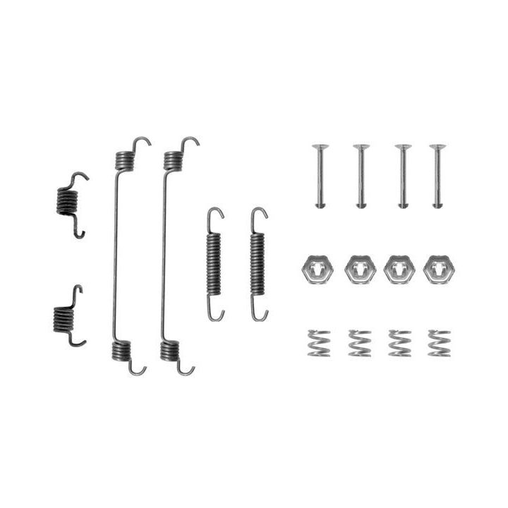 Priedų komplektas, stabdžių trinkelės BOSCH 1 987 475 101