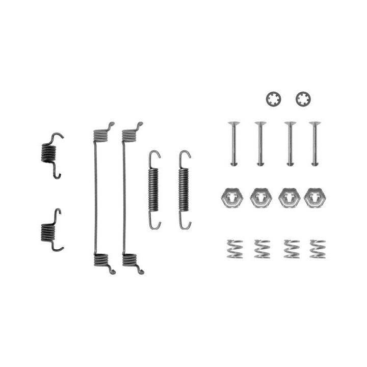 Priedų komplektas, stabdžių trinkelės BOSCH 1 987 475 116