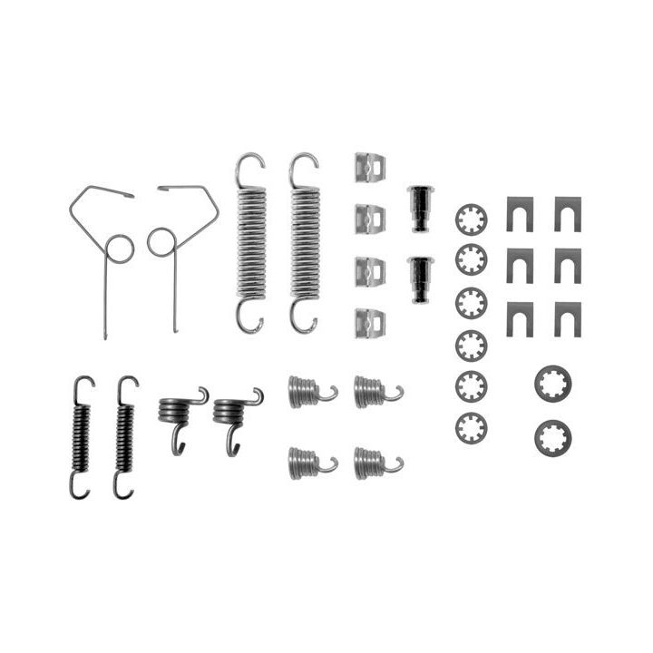 Priedų komplektas, stabdžių trinkelės BOSCH 1 987 475 152