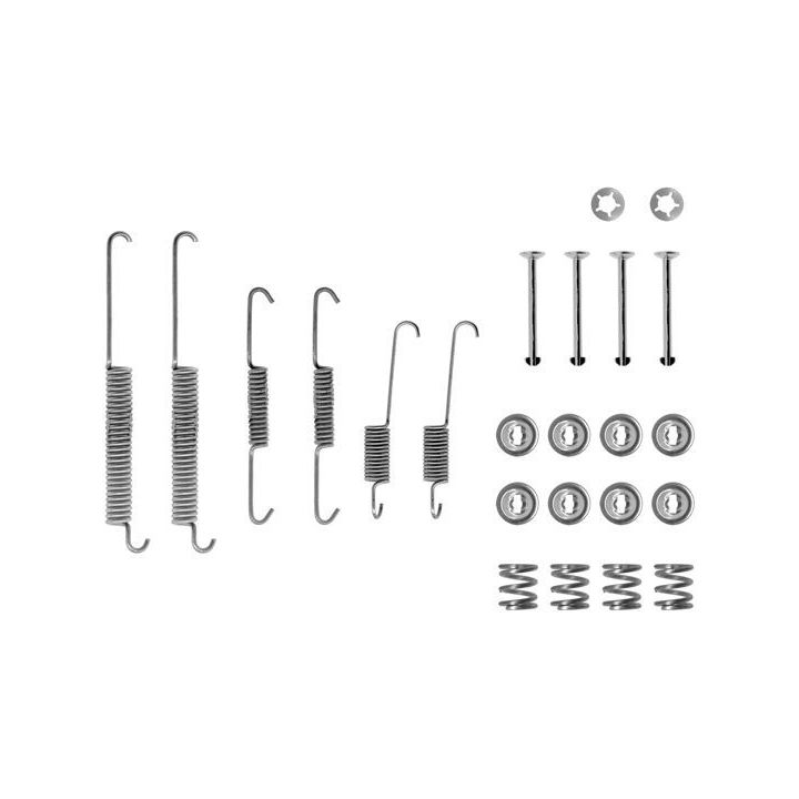 Priedų komplektas, stabdžių trinkelės BOSCH 1 987 475 157