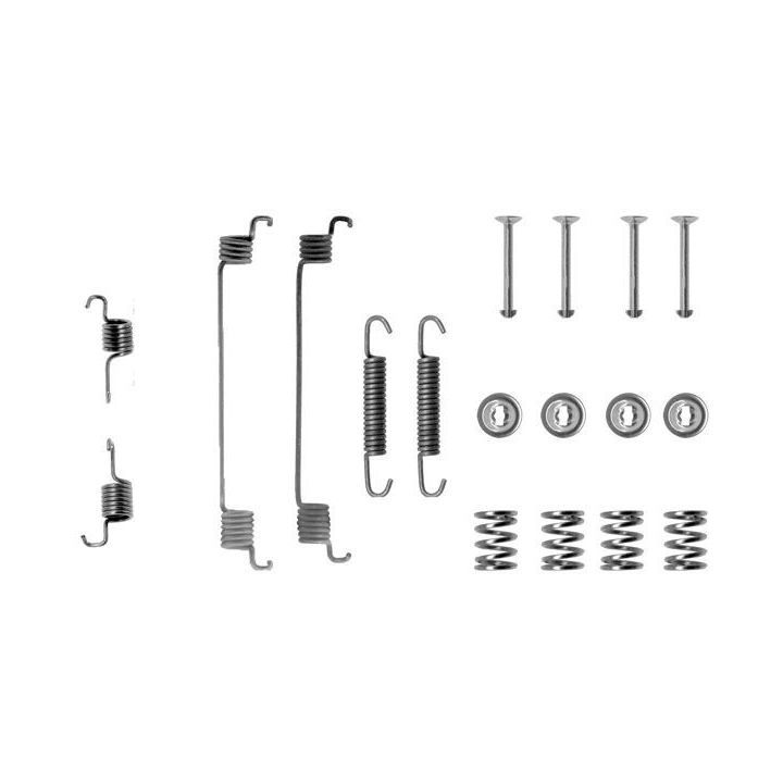 Priedų komplektas, stabdžių trinkelės BOSCH 1 987 475 162