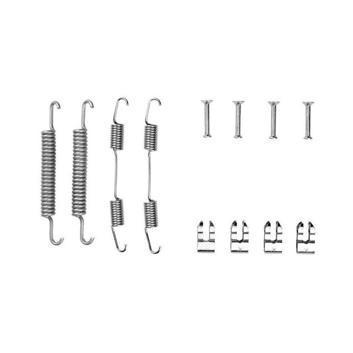 Priedų komplektas, stabdžių trinkelės BOSCH 1 987 475 167