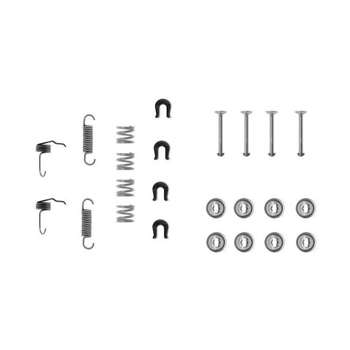 Priedų komplektas, stabdžių trinkelės BOSCH 1 987 475 174