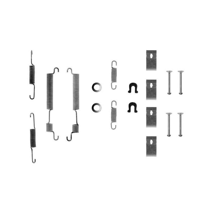 Priedų komplektas, stabdžių trinkelės BOSCH 1 987 475 176