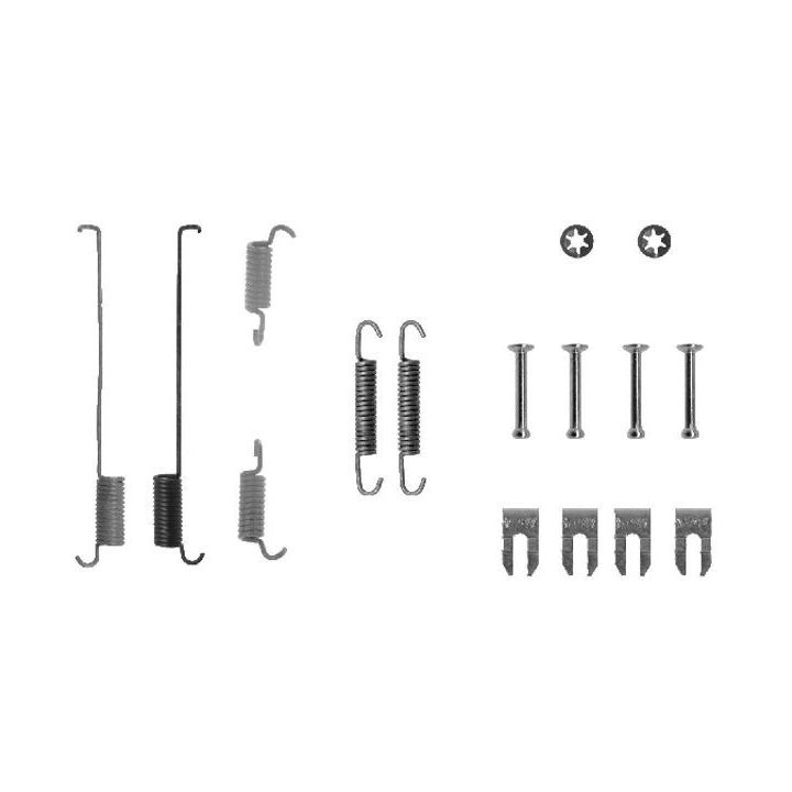 Priedų komplektas, stabdžių trinkelės BOSCH 1 987 475 219