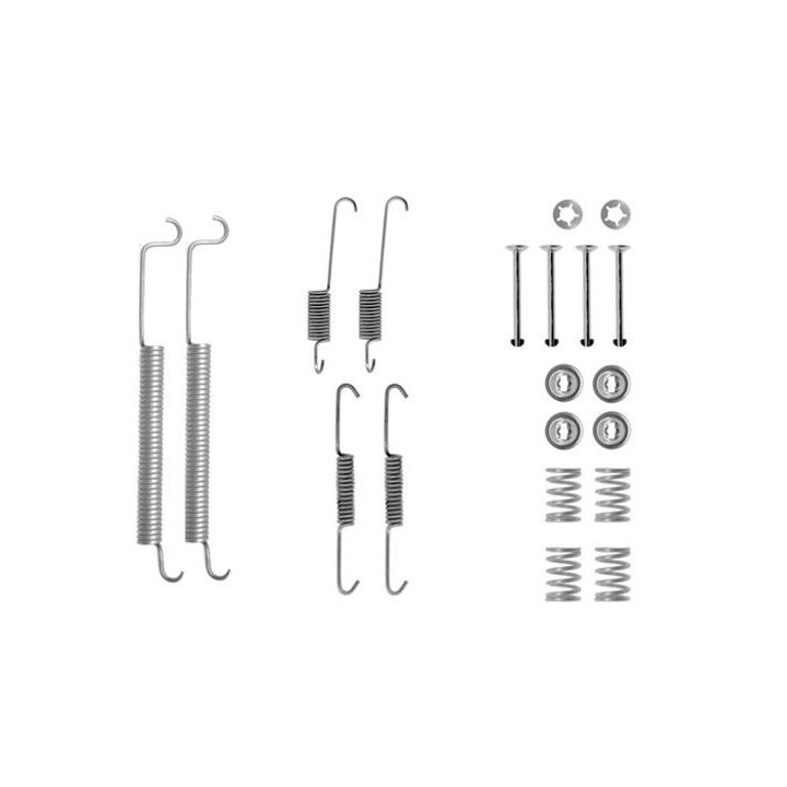 Priedų komplektas, stabdžių trinkelės BOSCH 1 987 475 222