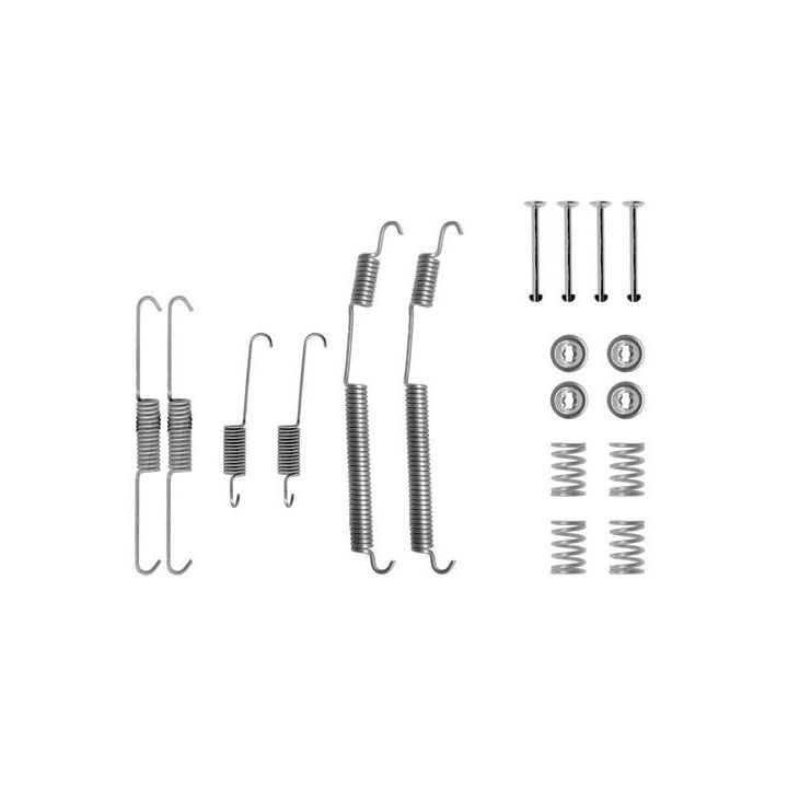 Priedų komplektas, stabdžių trinkelės BOSCH 1 987 475 241