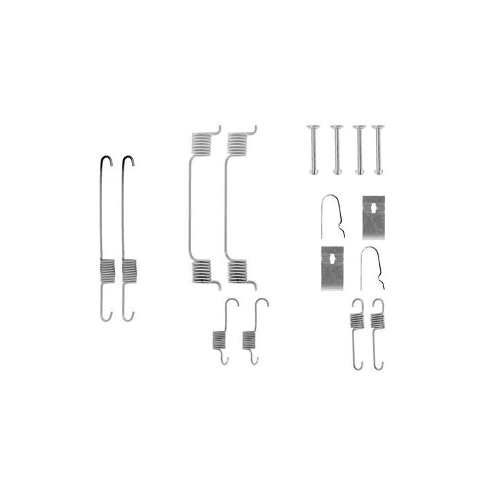 Priedų komplektas, stabdžių trinkelės BOSCH 1 987 475 245