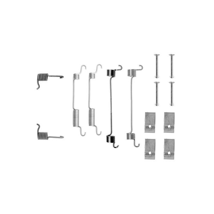 Priedų komplektas, stabdžių trinkelės BOSCH 1 987 475 249