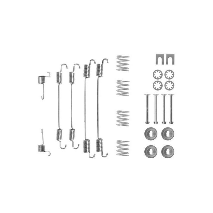 Priedų komplektas, stabdžių trinkelės BOSCH 1 987 475 253