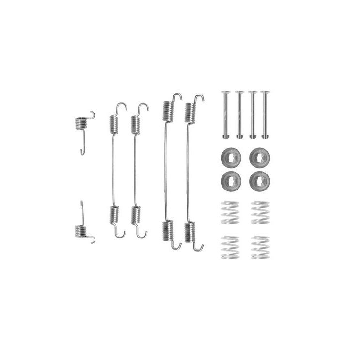 Priedų komplektas, stabdžių trinkelės BOSCH 1 987 475 255