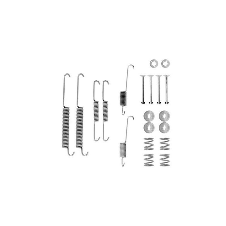 Priedų komplektas, stabdžių trinkelės BOSCH 1 987 475 256