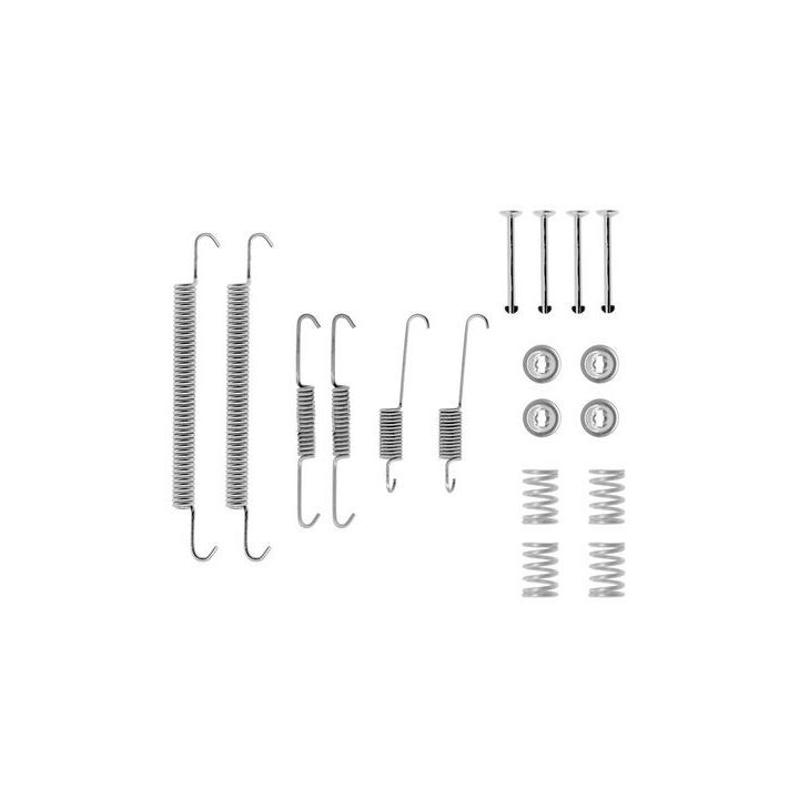 Priedų komplektas, stabdžių trinkelės BOSCH 1 987 475 257