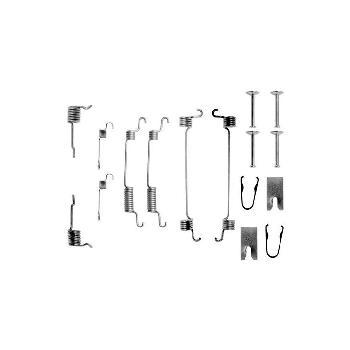 Priedų komplektas, stabdžių trinkelės BOSCH 1 987 475 259