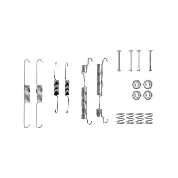 Priedų komplektas, stabdžių trinkelės BOSCH 1 987 475 260