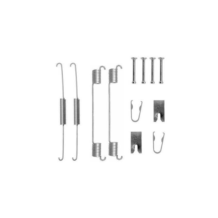 Priedų komplektas, stabdžių trinkelės BOSCH 1 987 475 266