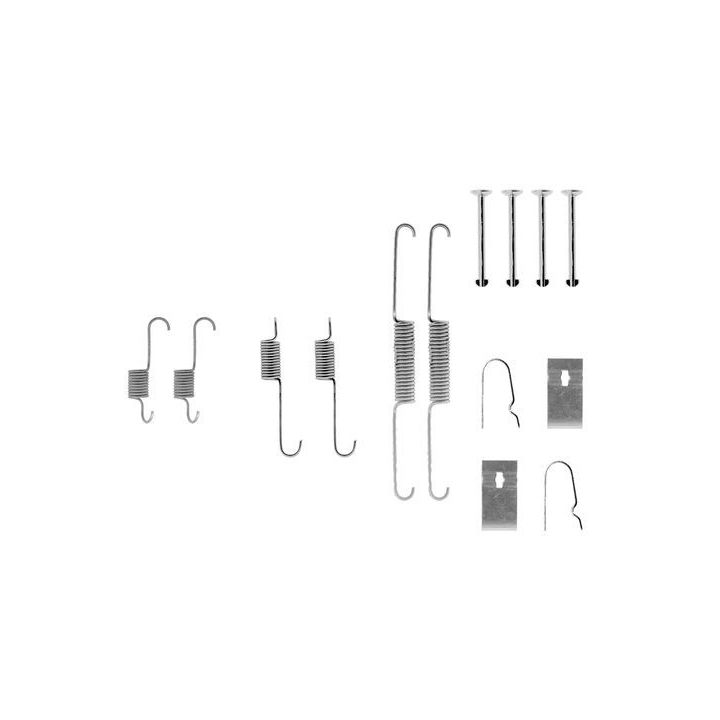 Priedų komplektas, stabdžių trinkelės BOSCH 1 987 475 267