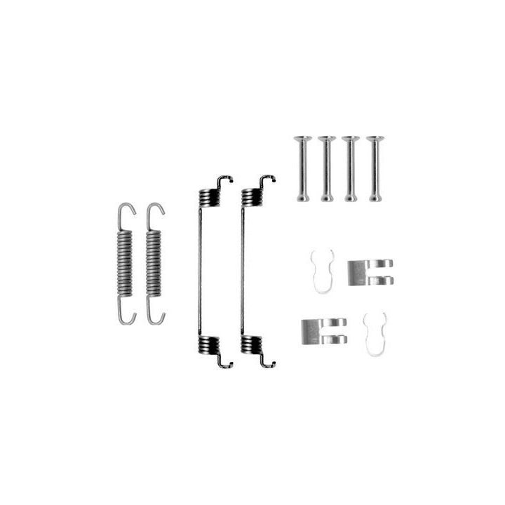 Priedų komplektas, stabdžių trinkelės BOSCH 1 987 475 268