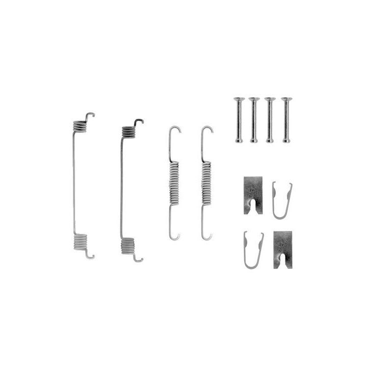 Priedų komplektas, stabdžių trinkelės BOSCH 1 987 475 271