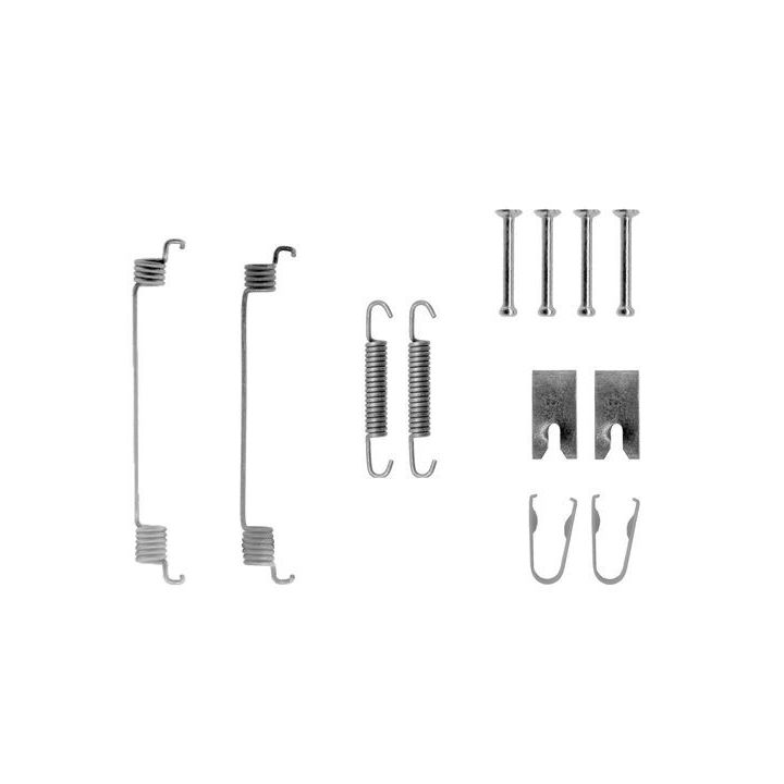 Priedų komplektas, stabdžių trinkelės BOSCH 1 987 475 274