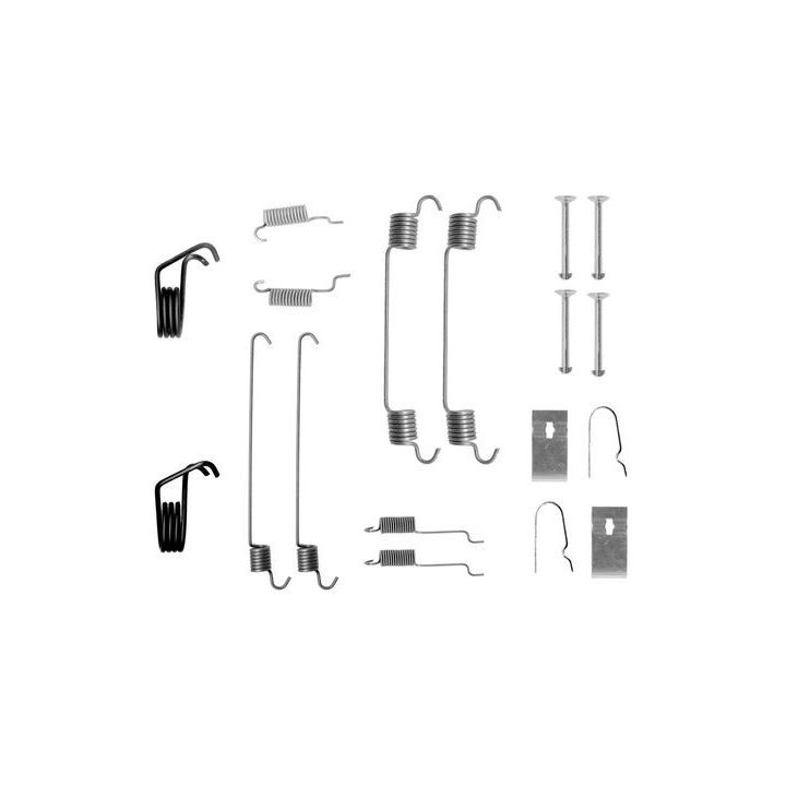 Priedų komplektas, stabdžių trinkelės BOSCH 1 987 475 278