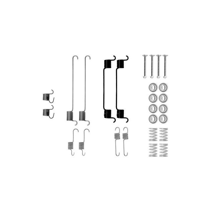 Priedų komplektas, stabdžių trinkelės BOSCH 1 987 475 281