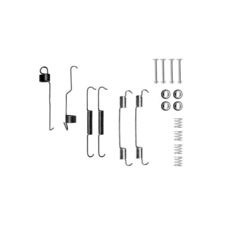 Priedų komplektas, stabdžių trinkelės BOSCH 1 987 475 282