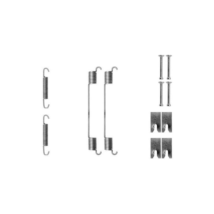 Priedų komplektas, stabdžių trinkelės BOSCH 1 987 475 289