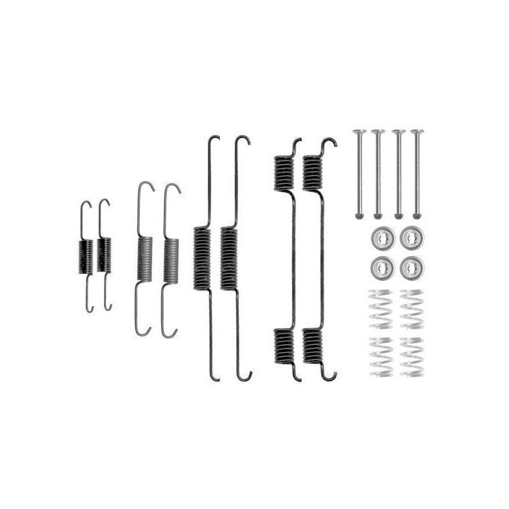 Priedų komplektas, stabdžių trinkelės BOSCH 1 987 475 292