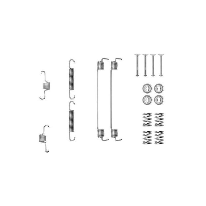 Priedų komplektas, stabdžių trinkelės BOSCH 1 987 475 294