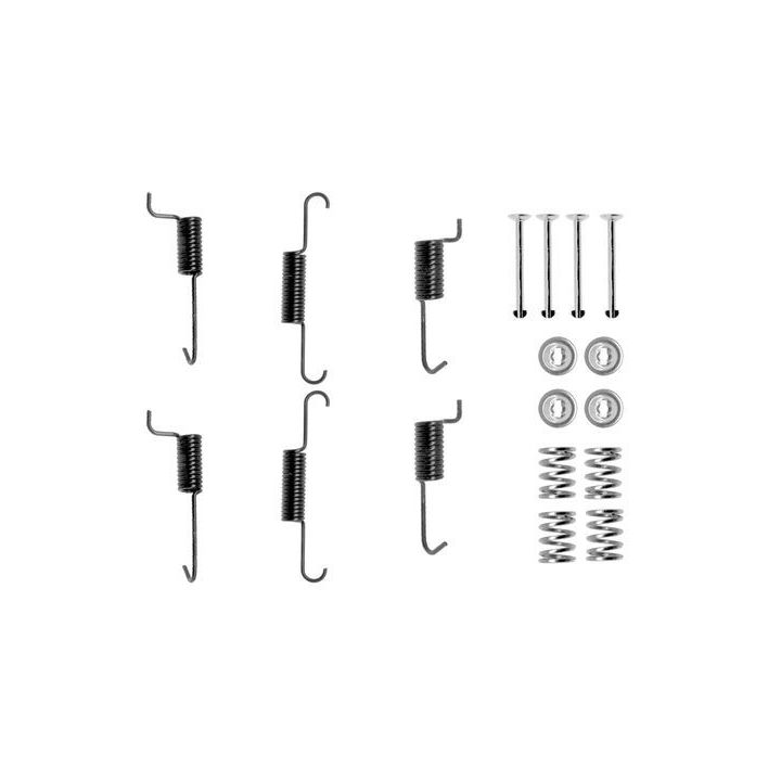 Priedų komplektas, stovėjimo stabdžių trinkelės BOSCH 1 987 475 297