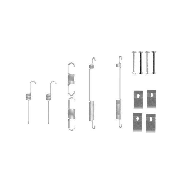 Priedų komplektas, stabdžių trinkelės BOSCH 1 987 475 310