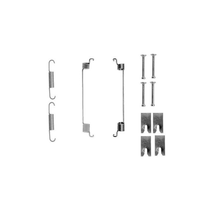 Priedų komplektas, stabdžių trinkelės BOSCH 1 987 475 318