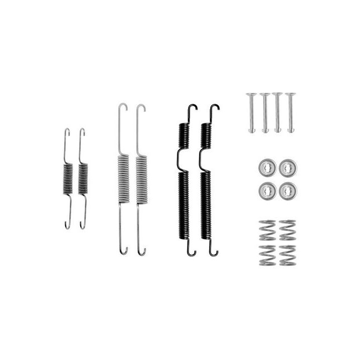 Priedų komplektas, stabdžių trinkelės BOSCH 1 987 475 325