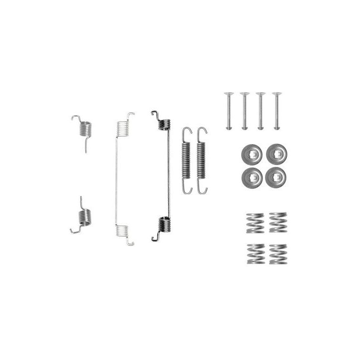 Priedų komplektas, stabdžių trinkelės BOSCH 1 987 475 330