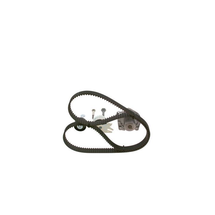 Vandens siurblio ir paskirstymo diržo komplektas BOSCH 1 987 946 385