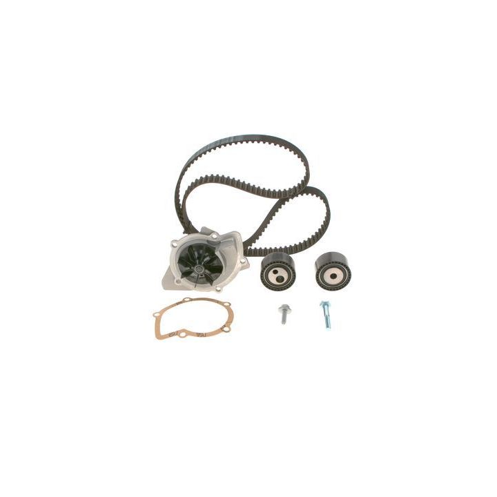 Vandens siurblio ir paskirstymo diržo komplektas BOSCH 1 987 946 963