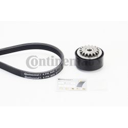 V formos rumbuotas diržas, komplektas CONTINENTAL CTAM 4PK905K1