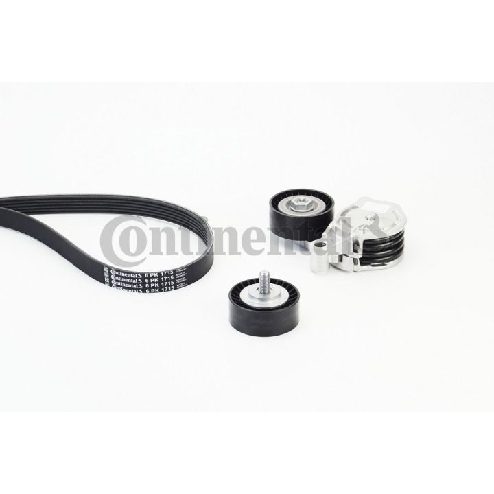 V formos rumbuotas diržas, komplektas CONTINENTAL CTAM 6PK1715K2